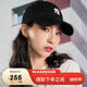 MLB棒球帽子夏季【女明星虞書欣同款】鴨舌帽軟頂帽3ACP7701N-50BKS