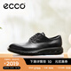 愛(ài)步（ECCO）休閑皮鞋 25年夏季系帶男鞋 混動(dòng)防水720 524784 黑色52478401001 40