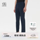 KOLON SPORT/可隆熱壓長褲 男子商務(wù)通勤防潑水接觸涼感防曬UPF50+褲子 LHLP5MT845-NV 藏藍 L 175/82A