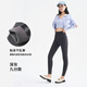 莫代爾打底褲女含羊毛外穿四季黑灰色無(wú)膠加絨微壓顯瘦高腰連褲襪子