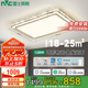 雷士照明（NVC）LED輕奢吸頂客廳燈全光譜RA97防藍光智控國家補貼燈飾128W包安裝