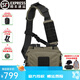 5.11（TACTICAL SERIES ） 軍迷單肩包 511戰術(shù)通勤包裝備彈夾包斜挎包56180 墨綠色236