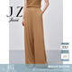 玖姿（JUZUI）商場(chǎng)同款簡(jiǎn)約舒適糯米褲休閑褲女裝夏季JWEX11006 淺咖啡 L