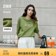 森馬（Semir）史努比系列衛(wèi)衣女卡通落肩寬松衣服個(gè)性秋設(shè)計(jì)感圖案101524116009