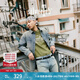 Levi's?SilverTab?25年春夏新款男士美式復(fù)古破洞牛仔夾克外套 藍灰 004GK-0001 S