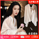 CRANTA KOMEIA披肩女夏空調(diào)房2025新款護肩圍巾旅游絲巾生日七夕情人節(jié)禮物 奢雅小香 高級感輕奢時尚百搭ck風