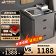 虎牌保險柜家用智能床頭保險柜隱形式無(wú)線(xiàn)充電小型全鋼防盜一體隱藏式保險箱 奢華系列-抽屜指紋鎖款 【標配】深灰（無(wú)線(xiàn)充+三色燈+感應燈+抽屜指紋鎖） 指紋款保險柜（指紋/密碼/鑰匙解鎖）