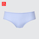 優(yōu)衣庫女裝莫代爾混紡短褲/普通腰三角內褲25秋冬新款480908 61 水藍色 M /160/84