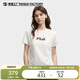 FILA 斐樂官方大熊貓短袖T恤女2025秋修身純棉百搭運動休閑上衣
