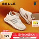 百麗（Belle）時尚阿甘鞋女商場同款運動風(fēng)休閑鞋A8D3DCM4預(yù)售 米銀色 38 (240mm)