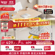 愛(ài)果樂(lè )（IGROW）學(xué)習桌課桌兒童學(xué)習桌椅兒童書(shū)桌實(shí)木寫(xiě)字桌升降桌小學(xué)生幼兒校具 70cm實(shí)木芯閱讀架款+追背椅 灰