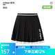 尤尼克斯（YONEX）25新款新品yy羽毛球服短裙女款速干網(wǎng)球裙運動(dòng)短褲透氣 女款短裙220145TCR-007黑色 L