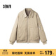 森馬棉服男燈芯絨肌理感冬季飛行員外套夾克oversize109724112108
