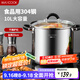 美廚（maxcook）湯鍋304不銹鋼 復底高湯鍋26cm 燃氣爐電磁爐通用MCT3394