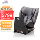 寶得適（BRITAX）寶寶兒童安全座椅0-7歲isize認證正反360°旋轉成長(cháng)騎士 月光灰
