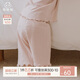 乖奇熊女寶寶純棉長(zhǎng)褲春秋季睡褲居家褲子?jì)雰嚎蓯刍ㄟ呅蓍e褲寬松