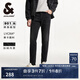 杰克·瓊斯（JACK&JONES）時尚基礎(chǔ)潮流百搭貓須水洗修身舒適內(nèi)里加絨牛仔褲男裝225132116 A16深灰牛仔 38 190 W38/L34