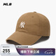 MLB帽子男女軟頂棒球帽虞書欣明星同款運(yùn)動(dòng)鴨舌帽3ACP7701N-50BGD-F