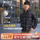 君羽戶(hù)外超輕羽絨服情侶款1000蓬松度連帽中厚保暖鵝絨夾克 C52049 黑色-男款 M 推薦男121-135斤/女96-110斤
