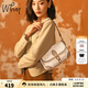 why時(shí)尚小方包百搭單肩包優(yōu)雅氣質(zhì)包包女包女士小包腋下包牛奶白