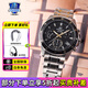 卡西歐（CASIO）簡(jiǎn)約休閑商務(wù)防水石英男士夜光手表送男友禮物 EFV-540男表 EFV-540D-1A9R鋼帶商務(wù)