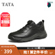 他她（TATA）商務(wù)休閑運(yùn)動(dòng)鞋男鞋真皮軟底爸爸鞋2025春季新款MEJ05AM5 黑色 41