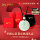 中國黃金（CHINA GOLD）十二生肖和田玉鼠?；⑼谬埳唏R羊猴雞本命年佛吊墜生日禮物 生肖蛇-普賢菩薩【雙面雕刻】