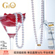GiO珠寶 Akoya海水珍珠項鏈18K金真科研Rose花珠天女生日禮物送老婆 真科研大證天女 6-6.5mm