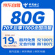 中國(guó)電信流量卡19元全國(guó)通用手機(jī)卡純上網(wǎng)學(xué)生校園長(zhǎng)期星卡套餐5G非無(wú)限無(wú)憂移動(dòng)電話