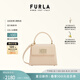 芙拉（FURLA）【明星同款】1927牛皮迷你女士手提包單肩斜挎包高級感 裸色 MINI
