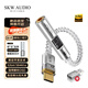 SKW 便攜式Type-c轉3.5mm解碼耳放小尾巴 HiFi音頻DAC蘋(píng)果安卓手機電腦轉接耳機音箱線(xiàn) BA-31（銀）