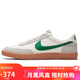 耐克NIKE板鞋男緩震KILLSHOT 2運動鞋432997-111白灰綠40