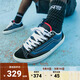 VANS范斯官方 Skate Old Skool 36 +藍(lán)黑拼色男女職業(yè)滑板鞋低幫 黑色/深藍(lán)色 42