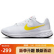 耐克NIKE馬拉松跑步鞋女REVOLUTION 6 NEXT運動(dòng)鞋DC3729-105白黃36