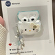 殼姐姐適用airpods4保護套ins薄荷蝴蝶結帶掛件蘋(píng)果耳機保護套無(wú)線(xiàn)藍牙耳機套防摔創(chuàng  )意防滑