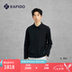Rapido【新品】靂霹道2025年春夏男士R系列商務(wù)翻領(lǐng)夾克外套CN5139U03 黑色 L 175/92A