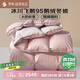 羅萊 羽絨被子 A類(lèi)95%水洗鵝絨保暖冬被芯約5.2斤粉 JDear京東定制款