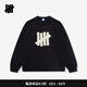 UNDEFEATED【五條杠美式毛衣】潮流男女同款LOGO校園風(fēng)毛衣新品 黑色 XL