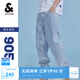 杰克·瓊斯（JACK&JONES）25年男裝秋季潮流寬松直筒錐腿涼感潮牌牛仔褲休閑褲子九分男褲 E40淺牛仔藍(lán) 905錐形 31 175 W31