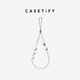 CASETIFY 銀星魅影手機鏈 適用于iPhone全系列 便攜手機掛鏈配件
