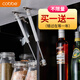卡貝（cobbe）氣撐液壓桿支撐桿柜門(mén)吊柜櫥柜伸縮氣動(dòng)桿上翻門(mén)下翻門(mén)緩沖器 銀色承重10kg買(mǎi)1-送1*送同樣