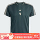 阿迪達斯 （adidas）男女 足球系列 JUVE ICON JSY 尤文圖斯 短袖 JM9451 暗綠色 M