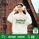 森馬（Semir）[商場同款]女oversize發(fā)熱抗菌2024冬季繡花抓絨上衣101724116004