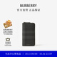 博柏利（BURBERRY）【禮物】格紋拼皮革全拉鏈長(cháng)款錢(qián)夾