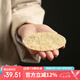 茶藝貴族七夕禮物絲瓜墊9cm三片裝養(yǎng)壺墊紫砂壺竹木杯托吸水功夫茶具配件