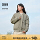 森馬棉服男防水防油防污防風(fēng)冬裝厚飛行員棒球領(lǐng)夾克109724112101