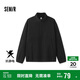 森馬衛(wèi)衣男抗靜電寶麗絨冬季絨感保暖內(nèi)搭半開(kāi)襟百搭109724116101