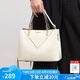蔻一（Cnoles）手提包包牛皮百搭女士單肩包高級(jí)感通勤包大容量生日禮物送女友