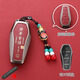 猛速比亞迪鑰匙套漢宋pro秦plusdmi秦l海鷗豚海豹06元唐ev車(chē)保護殼扣 F款【紅色諸事皆順款+貔貅扣】