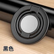 美穗magsafe磁吸指環(huán)扣手機支架新款雙軸折疊背貼金屬磁力圈強力車(chē)載支撐桌面便攜適用蘋(píng)果華為手機 黑色【四代折疊雙軸磁吸指環(huán)支架】 配送備用引磁片